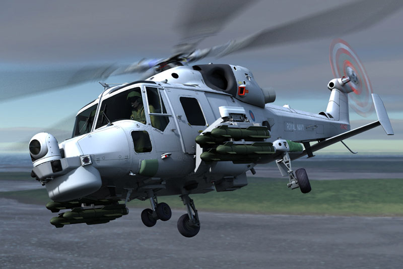 Westlands impression of the Future Lynx in Fleet Air Arm service